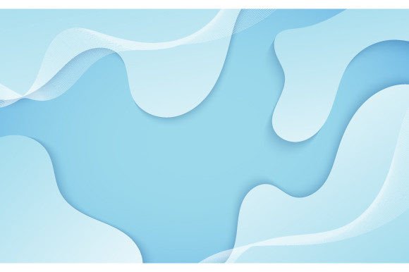 Abstract Gradient Blue White Template for Creative Projects