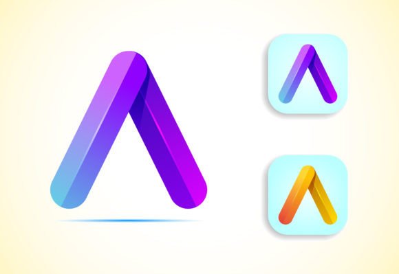Abstract Origami Letter Logo Design: A Creative Fusion of Form and Function
