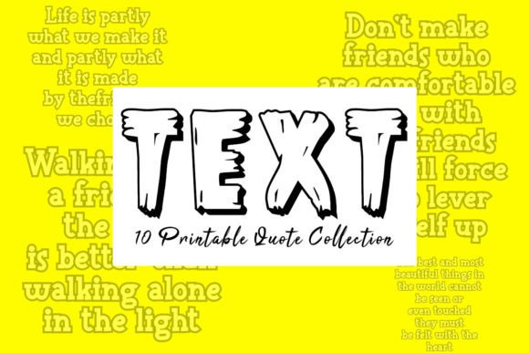 Best Friend Quote Text Design Bundle V.3: Elevate Your Creative Projects with Inspiring Typography