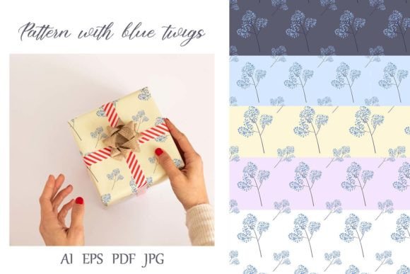 Seamless Pattern with Vector Flowers